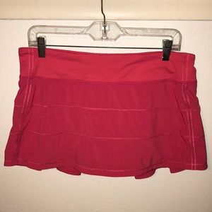 Lulu lemon Hot Pink tennis skirt